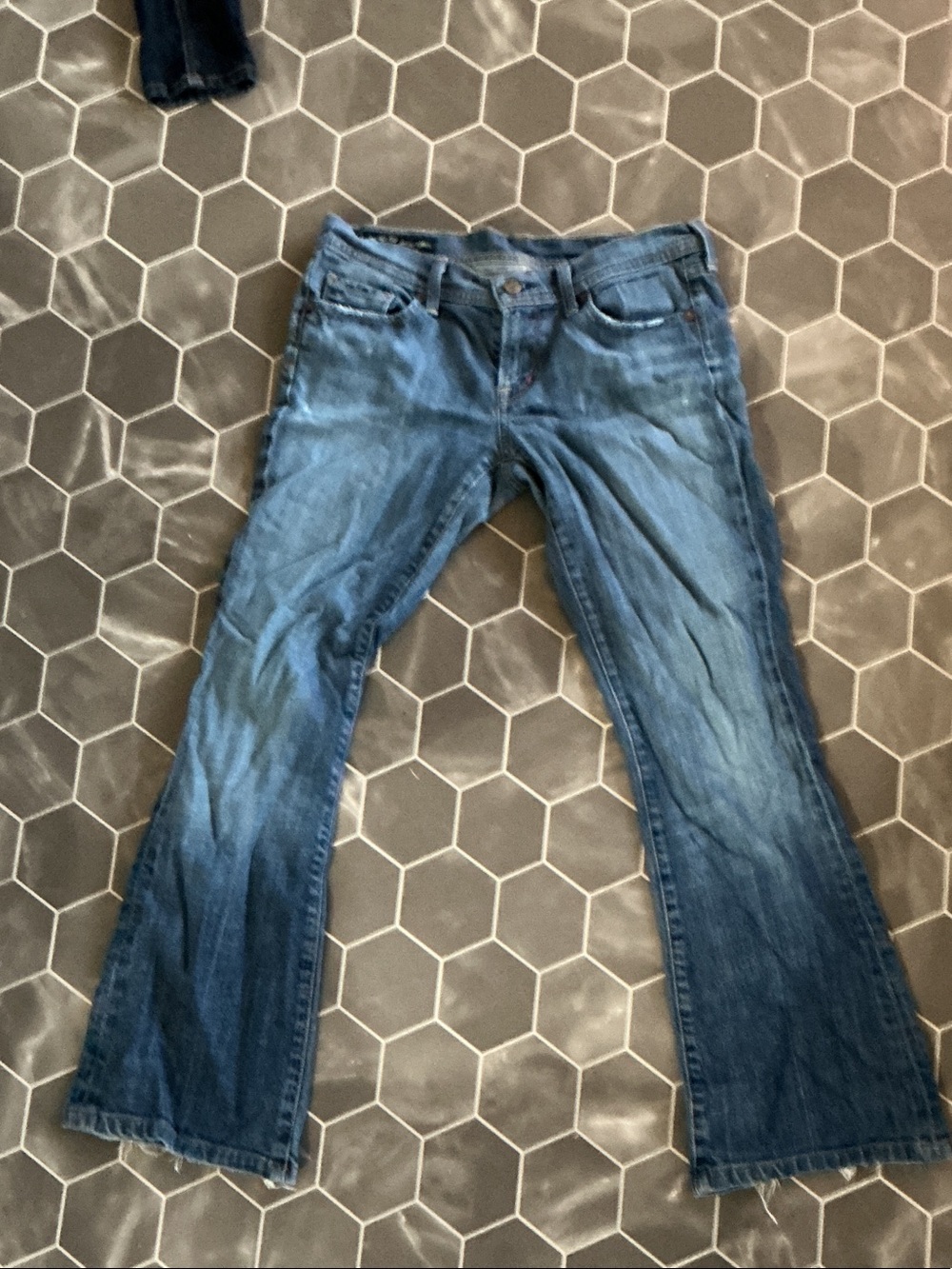 Women's Blue Denim Jeans - Classic Bootcut